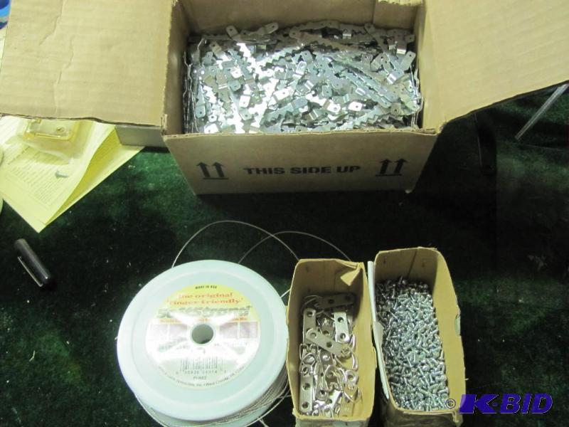 lot 57 image: Heres a large quantity of materials for hang...