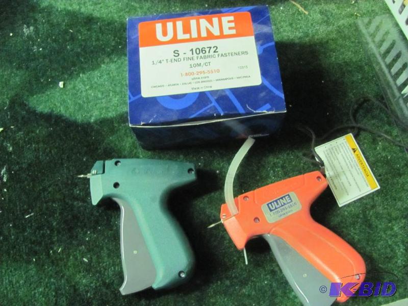 lot 58 image: Box of 14" T-End Fine Fabric Fasteners ...