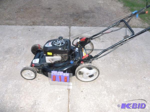Craftman 22&quot self propelled electric sta...