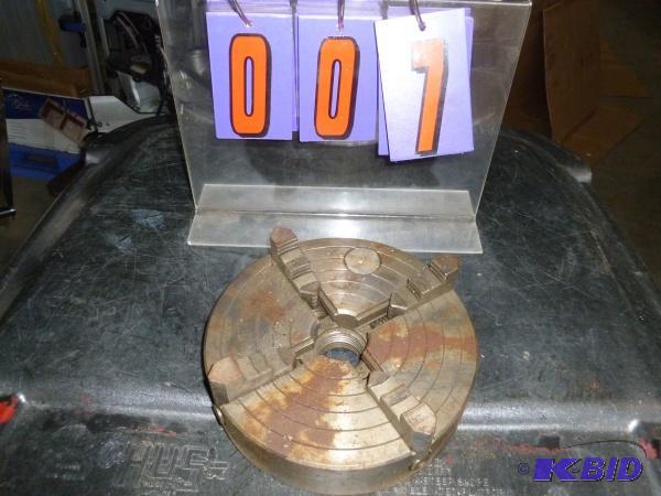 8&quot 4 jaw chuck. Item # 6645. Will fit it...