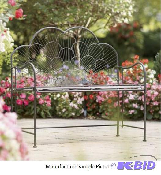 lot 106 image: Art Deco Sunburst Bench -&nbspThe sun will a...