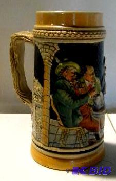 lot 153 image: Beer Stein - No top - 13.5" tall - Weste...