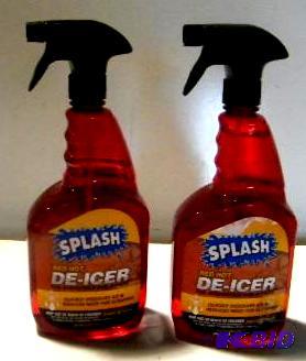 lot 183 image: Lot of 2 Splash Red Hot Deicer&nbspSprays - ...