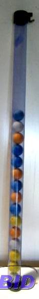 lot 195 image: Practice Golf Set Ball Tube - Holds and colle...