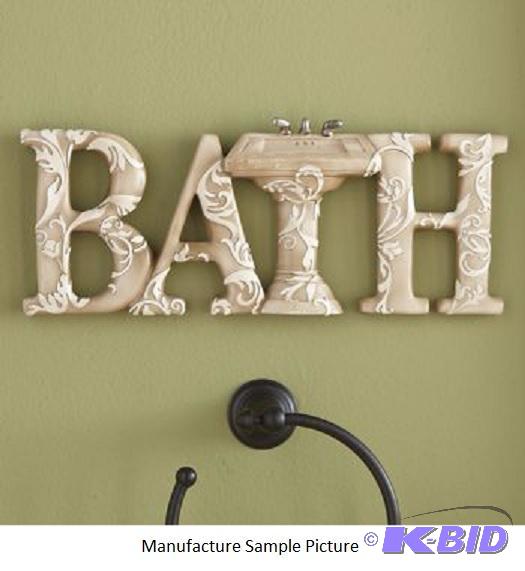lot 27 image: &quotBATH" Sign -&nbspThis column-insp...