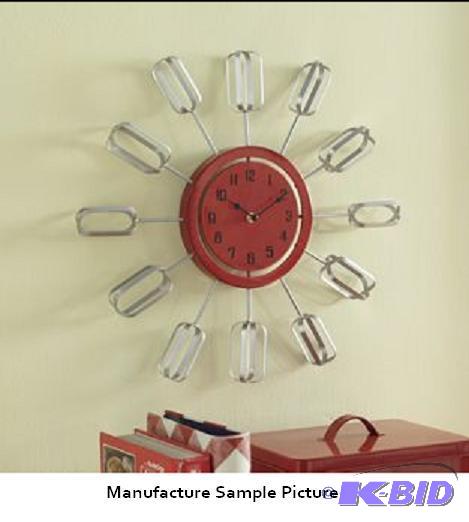 lot 64 image: Whisk Beater Clock - Delicious Red -&nbspOur...