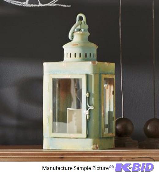 lot 9 image: Mossbrook Green Lantern -&nbspUses LED or re...