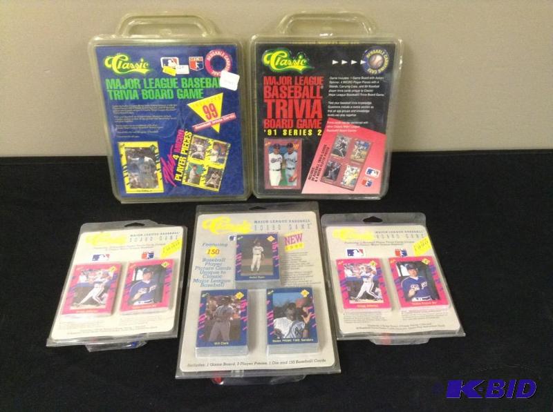 Classic Major League Baseball Trivia Board Games