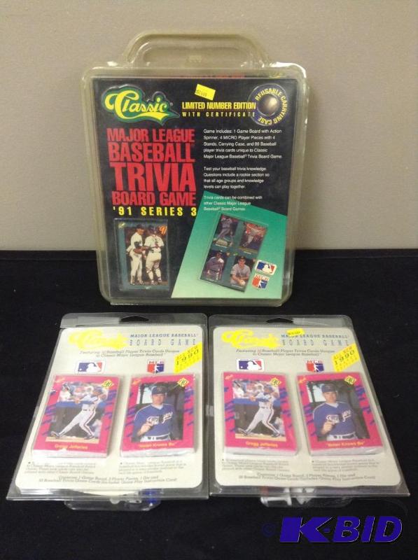 Major League Baseball Classic Board Games