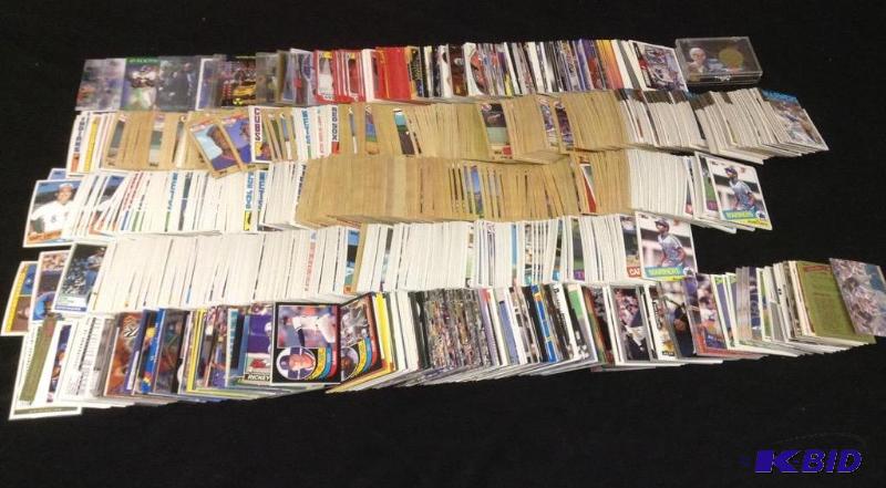 Huge Lot of Sports Trading Cards
