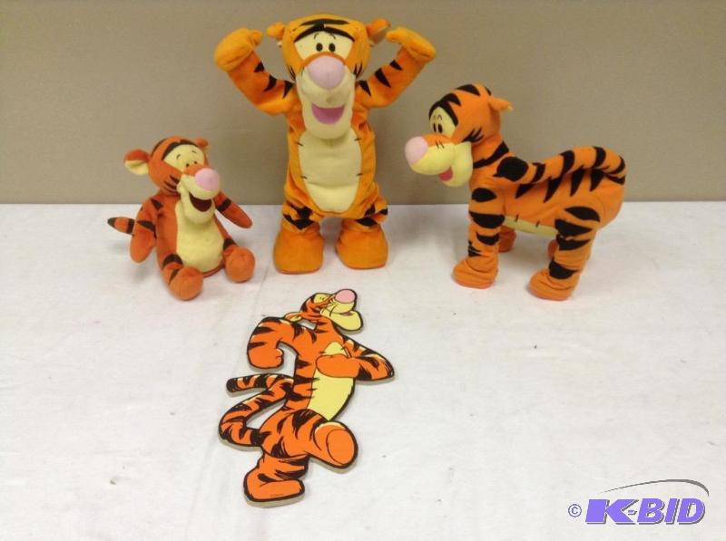 lot 103 image: Lot of four Tiggers