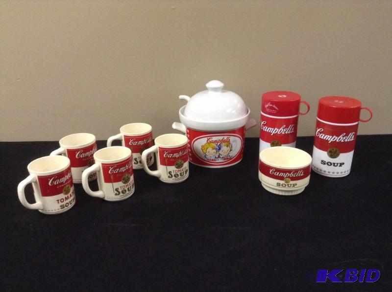 lot 121 image: Campbells Soup Collectibles