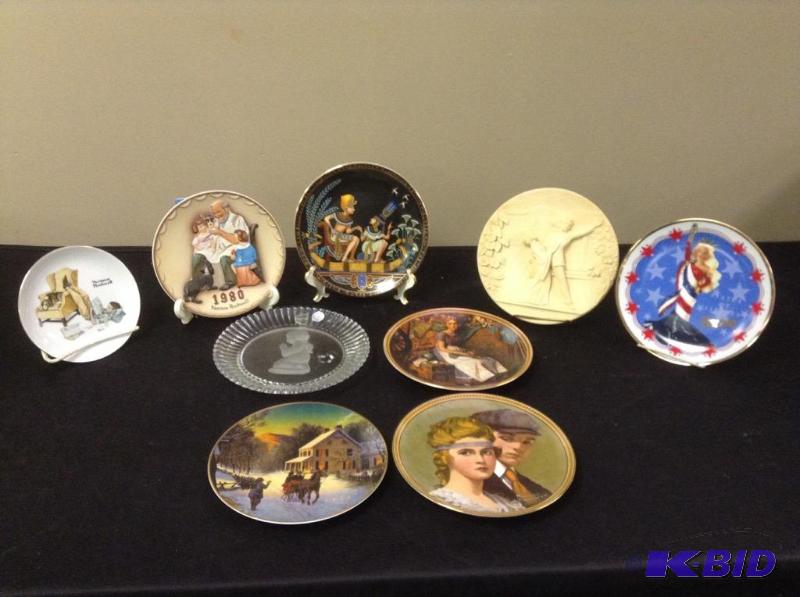 lot 141 image: Beautiful Lot of Collector Plates - Norman Rockwell & More