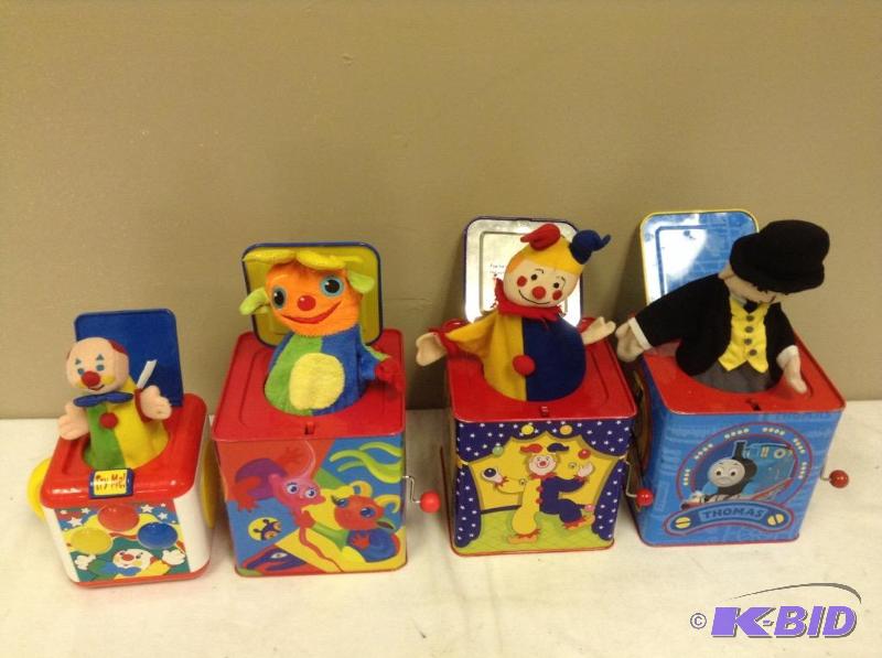 lot 142 image: Lot of Jack In The Boxes