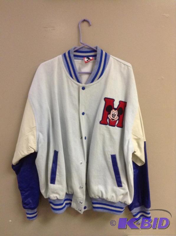 lot 22 image: Mickey Mouse Letter Jacket