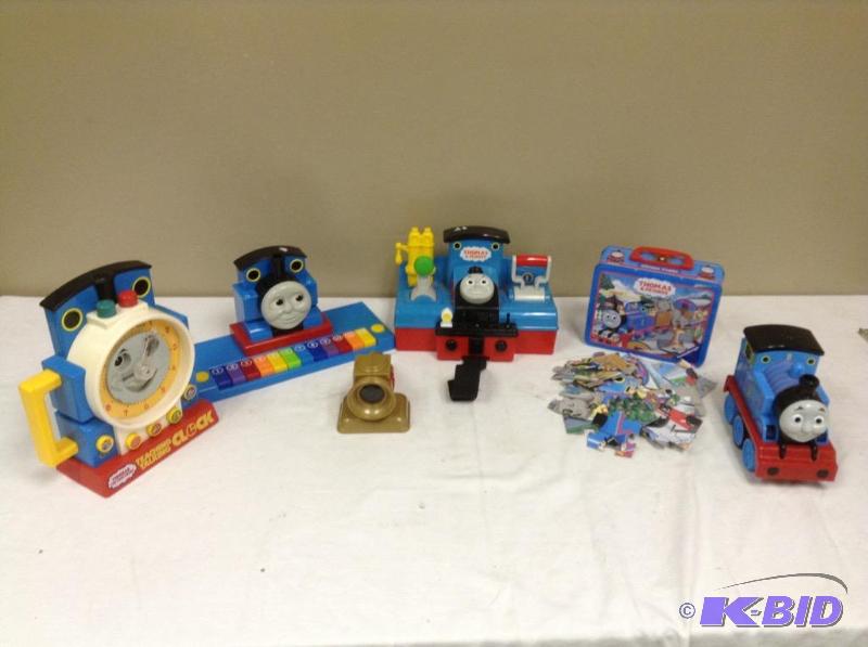 lot 43 image: Assortment of Thomas The Train Toys