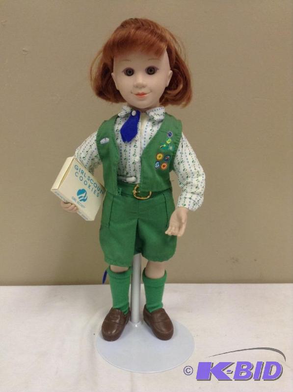 lot 48 image: Collectible Girl Scout Doll