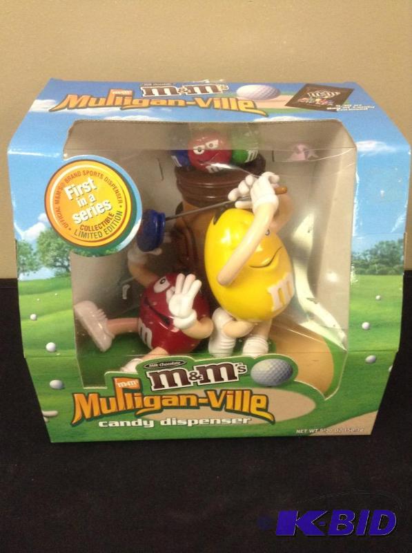 lot 61 image: M&Ms Muligan-ville Candy Dispenser