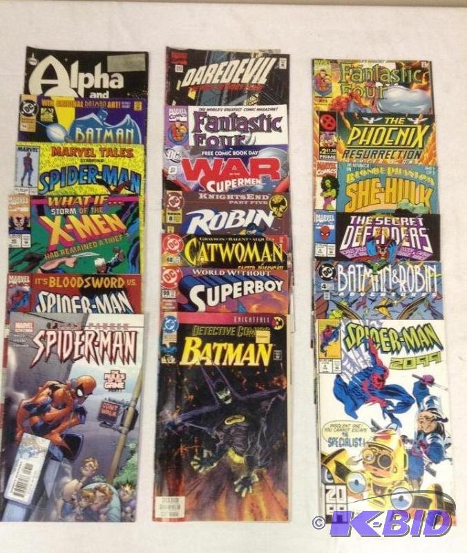 lot 80 image: Super Hero Comics