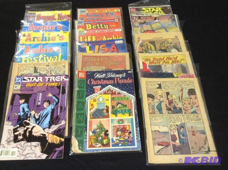 lot 89 image: Vintage DC, Star and more comics