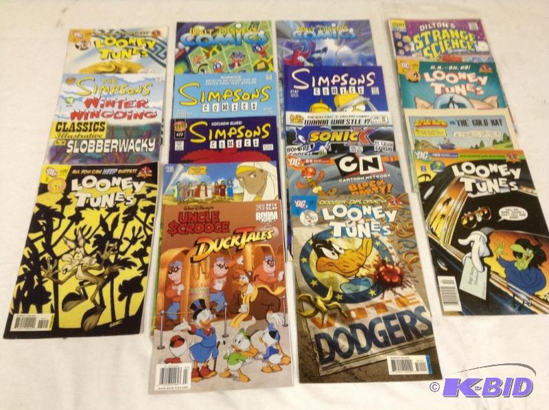 lot 91 image: Lot of comics from Disney, Archie Series, DC and more
