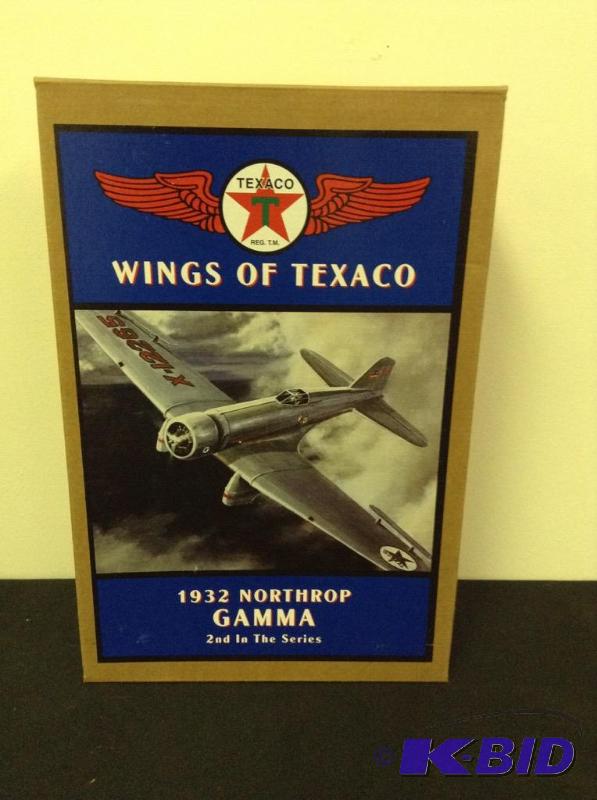 lot 67 image: Texaco 1932 Northrop Gamma Die Cast Plane