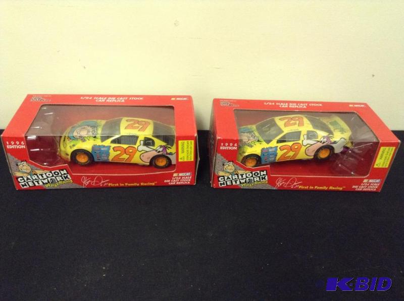 lot 71 image: 1996 Steve Grissom 124 Scale Die Cast Cars