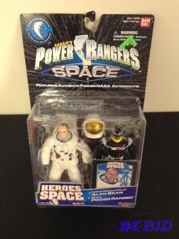 lot 72 image: 1997 Power Rangers In Space Alan Bean