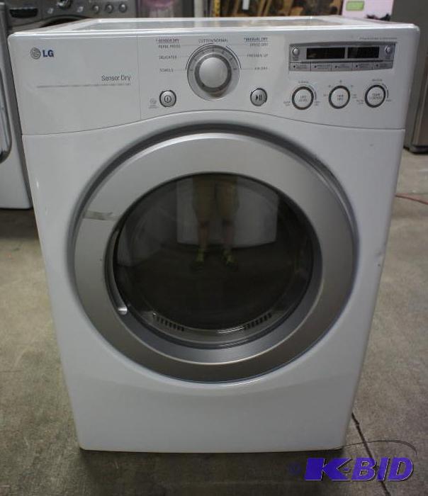 New LG Dryer -&nbspModel # (DLE2250W) front-...