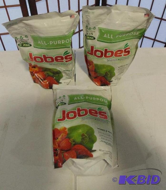 Three bags of Jobes&nbspPlant Food Plus - 3....
