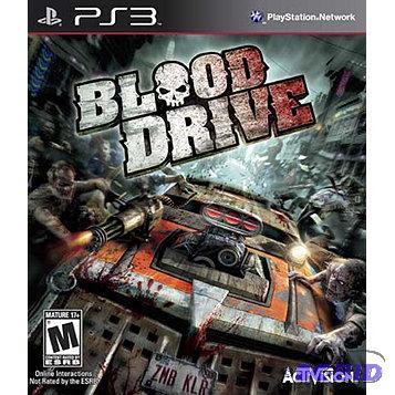 New PS3 &quotBlood Drive&quot Video Game MS...