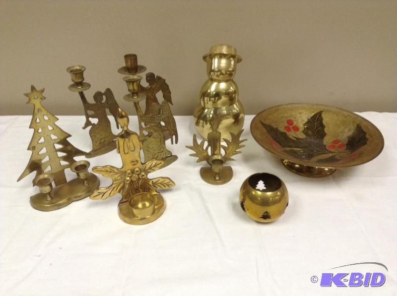 lot 102 image: Holiday Brass Collection