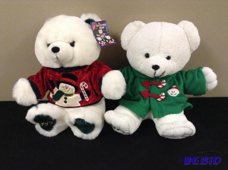 lot 115 image: Nice Plush Bears K-Mart Annuals