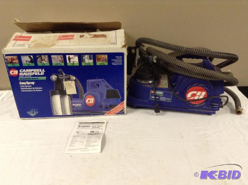 lot 128 image: Campbell Hausfeld Serious Duty Easy Paint Sprayer
