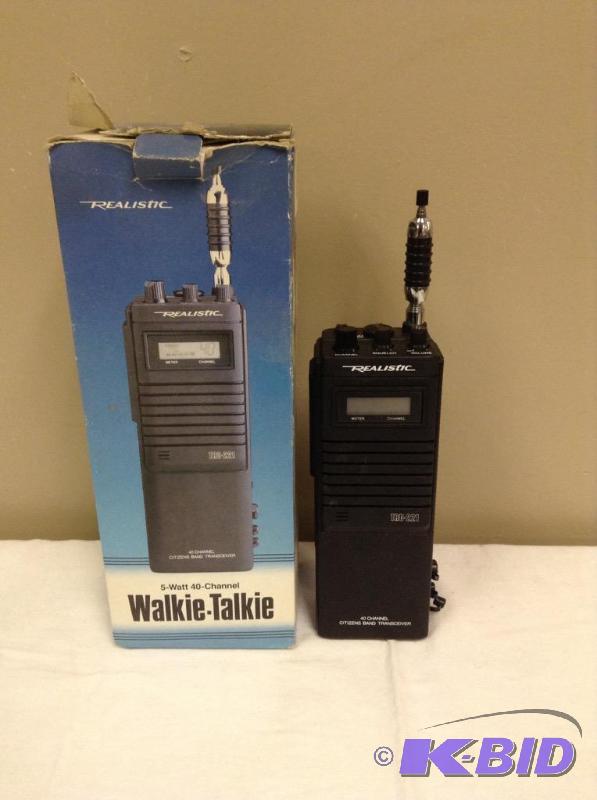 lot 169 image: Walkie Talkie