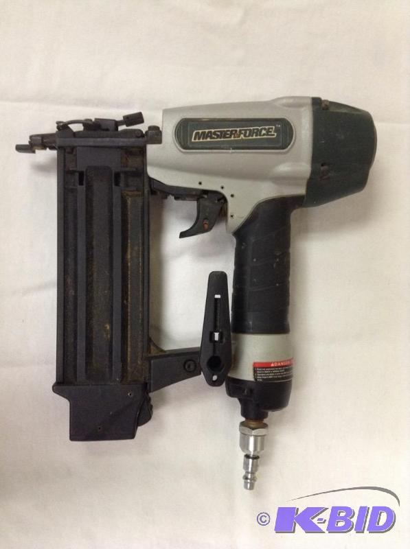 lot 90 image: Master Force Air Pressure Brad Nail Gun