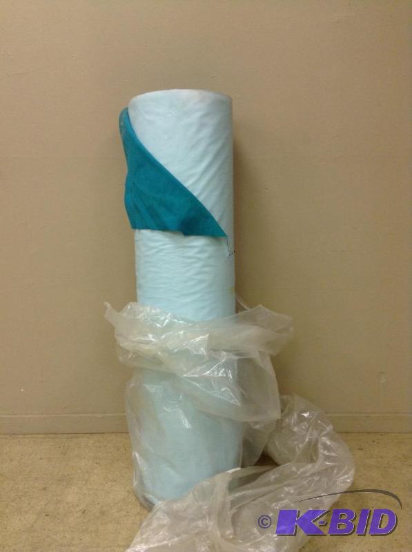 Large bolt of fabric with  backing