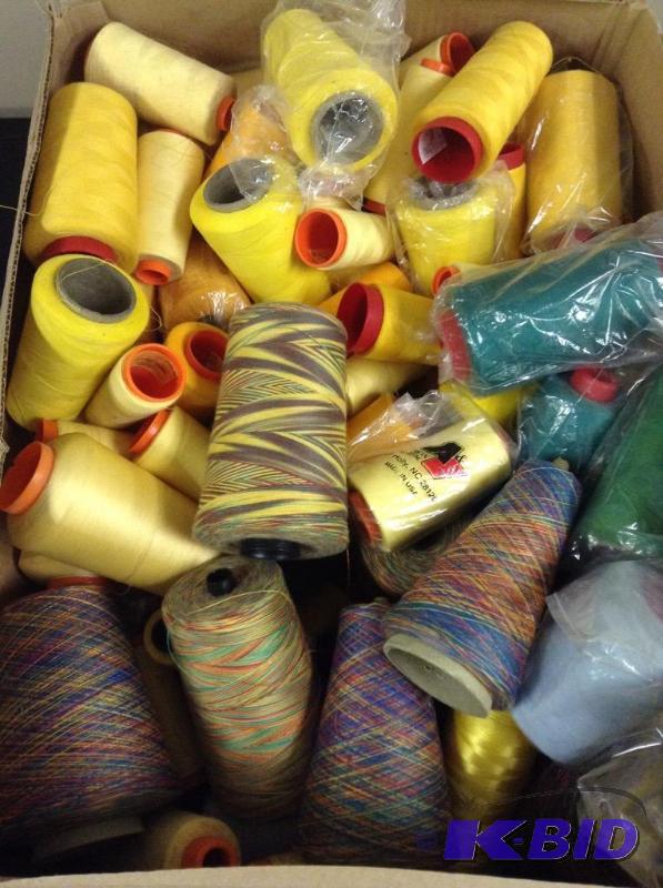Large lot Of Industrial Threads