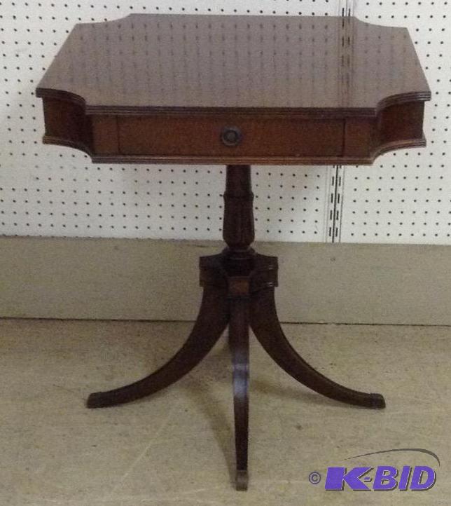 Vintage Pedestal Table