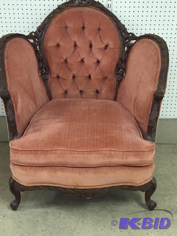 Vintage Wingback Chair