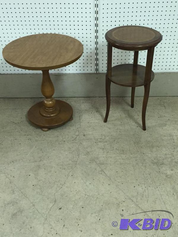 Lot of Two Small Tables