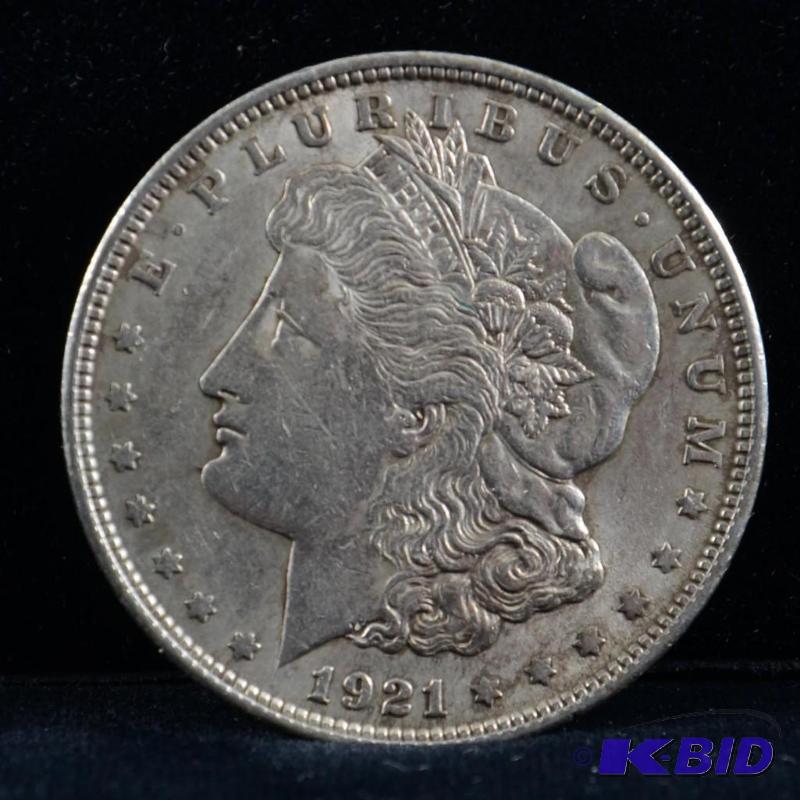 1921-P Morgan Silver Dollar