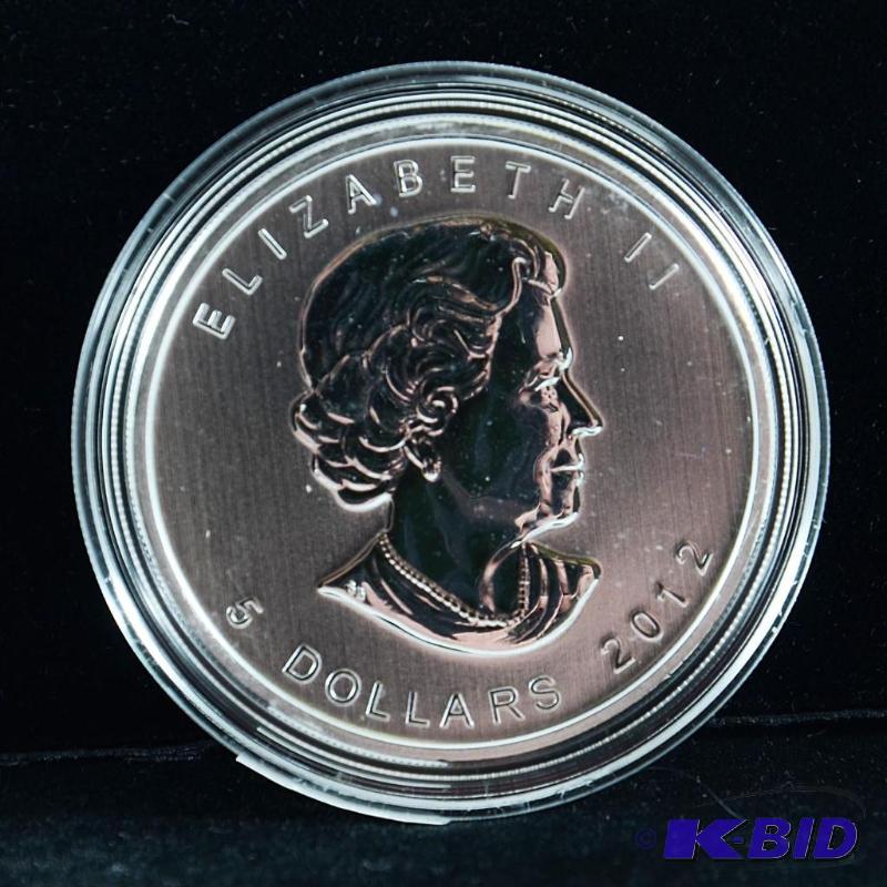 2012 1 oz Silver Canadian Moose Bullion Coin (Wildlife Series) BU