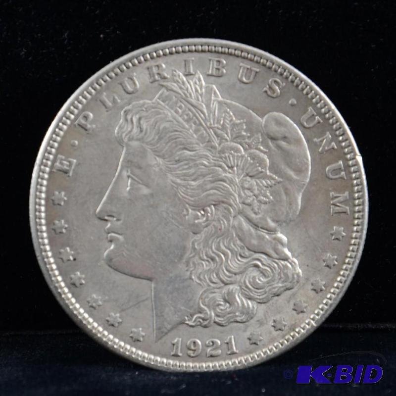 1921-P Morgan Silver Dollar