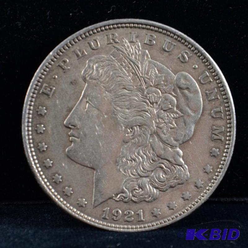 1921-P Morgan Silver Dollar