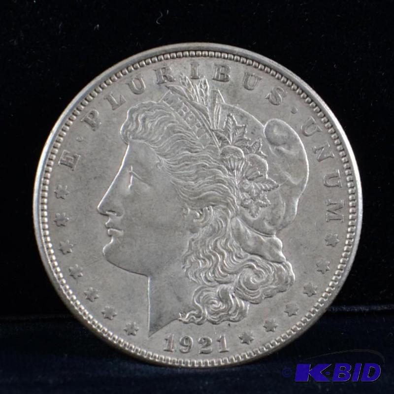 1921-D Morgan Silver Dollar