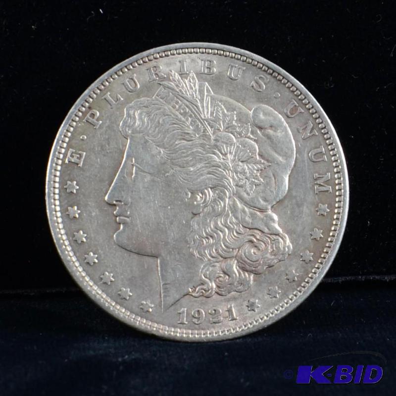 1921-P Morgan Silver Dollar