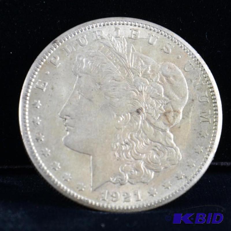 1921-P Morgan Silver Dollar