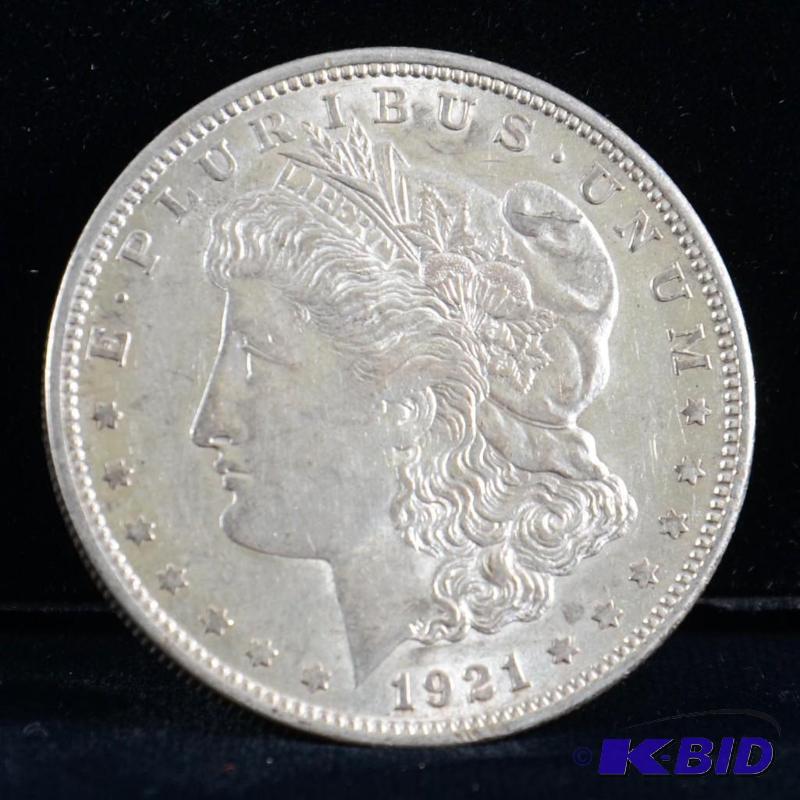 1921-P Morgan Silver Dollar