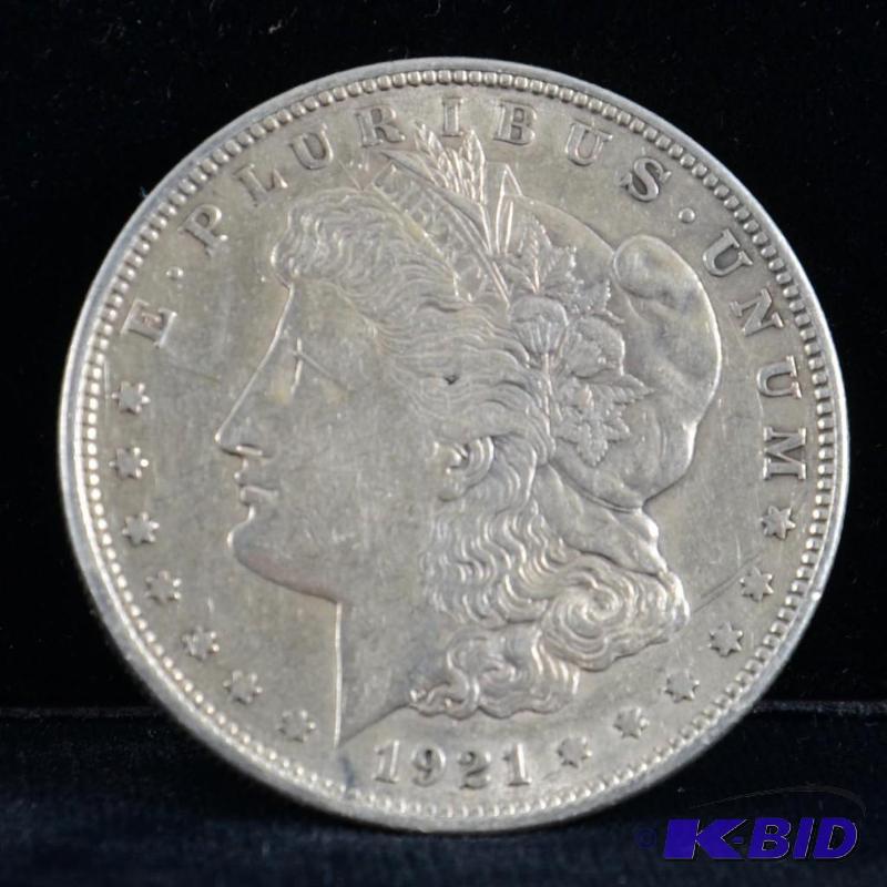 1921-P Morgan Silver Dollar